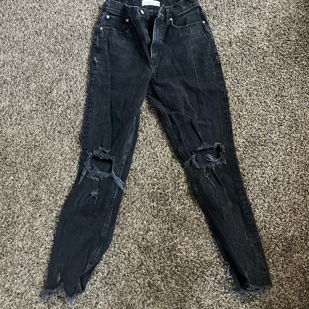 Black Abercrombie & Fitch jeans